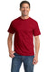 Port & Company PC61T - Unisex Tall Essential Tee - Rich Red