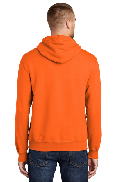Unisex Tall Essential Fleece Pullover Hoodie - Safety Orange