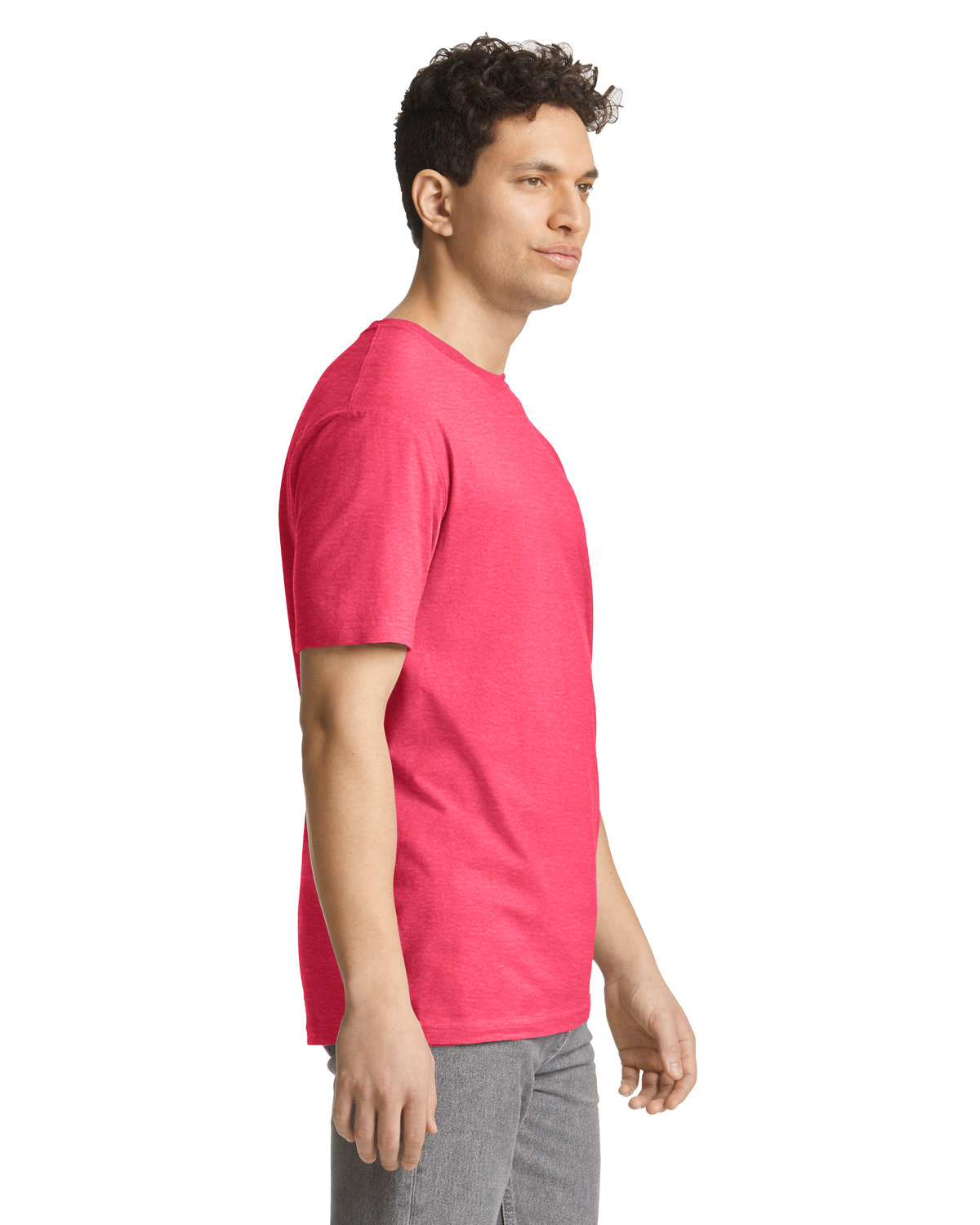 Light Cotton T-Shirt - Heather Red