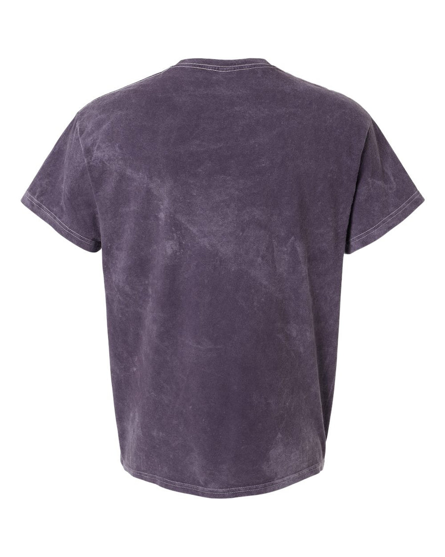 Unisex Mineral Wash T-Shirt - Aubergine