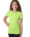 Girl's Youth Princess CVC T-Shirt - Neon Green