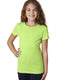 Next Level 3712 - Girl's Youth Princess CVC T-Shirt - Neon Green