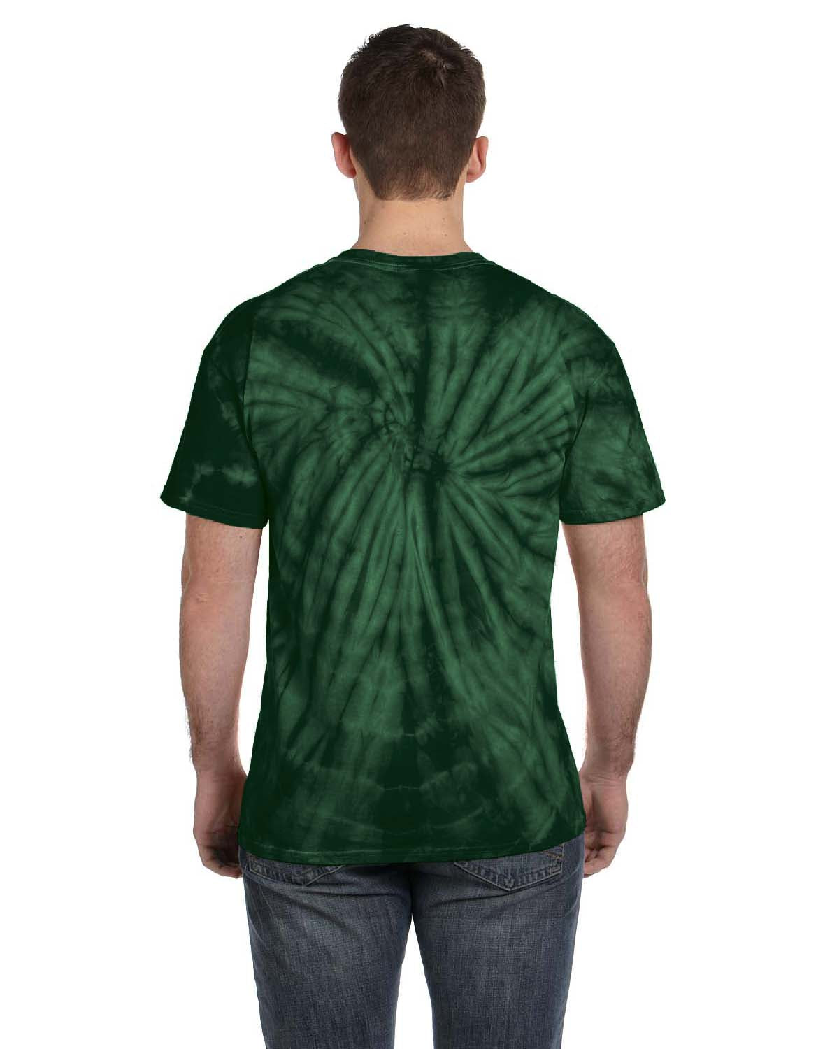 Unisex 100% Cotton Spider T-Shirt - Spider Green