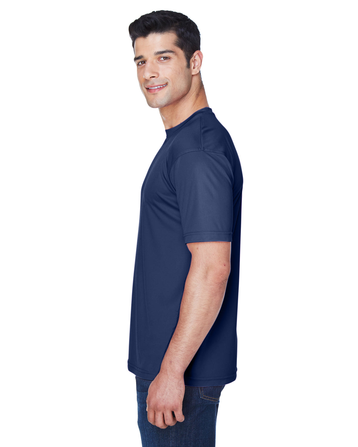 Men's Cool & Dry Sport Performance Interlock T-Shirt - Navy