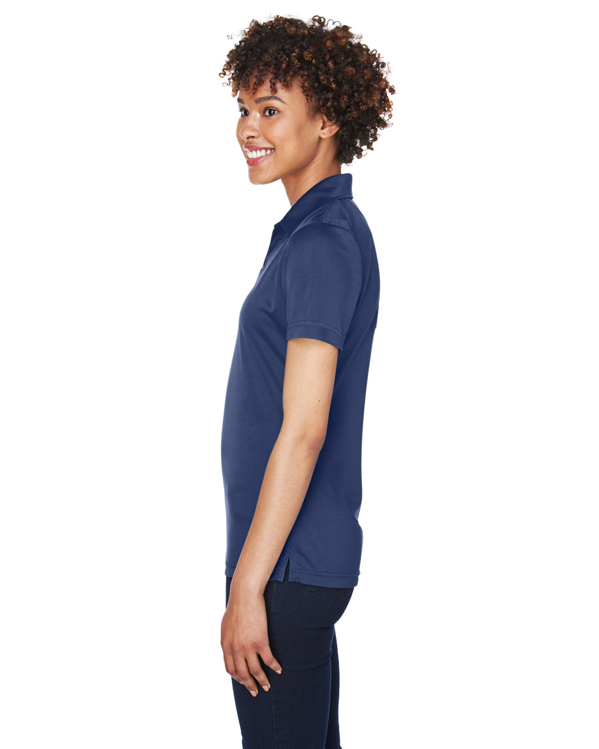 Women's Cool & Dry Sport Performance Interlock Polo - Navy