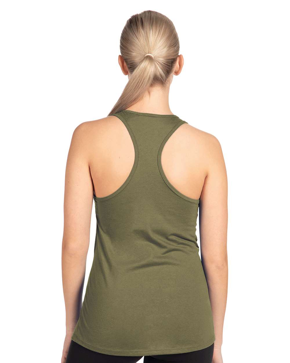 Women's Ideal Racerback Tank - Military Green