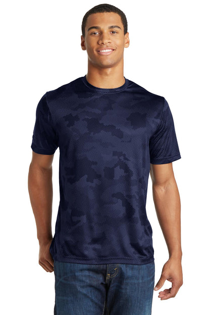 Unisex CamoHex Tee - True Navy