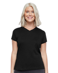 Women's Premium Jersey V-Neck T-Shirt - Black
