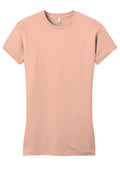 Women's Fitted Very Important Tee - Dusty Peach