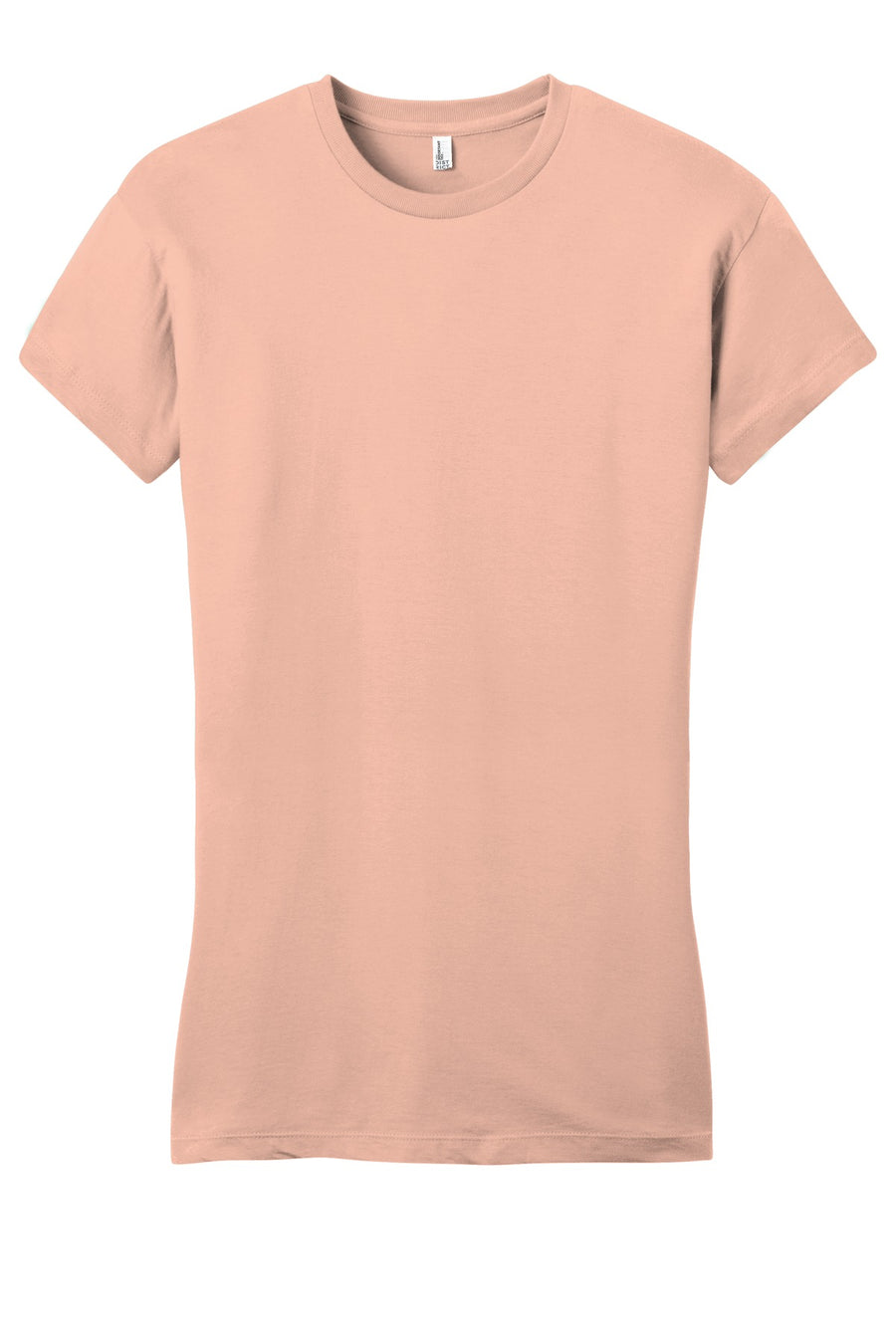 Women's Fitted Very Important Tee - Dusty Peach