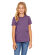 Bella + Canvas 3001YCVC - Youth Jersey T-Shirt - Heather Team Purple