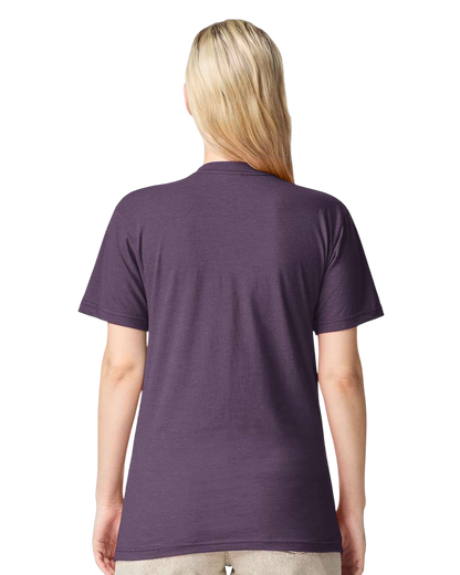 Unisex CVC T-Shirt - Heather Grape