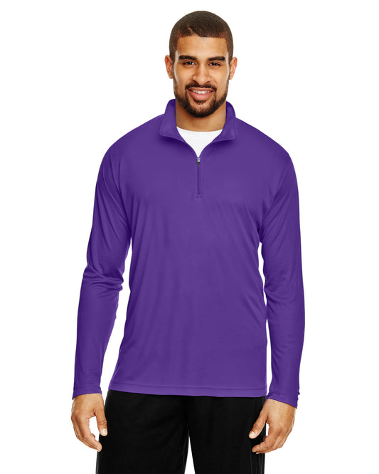 Men's Zone Performance Quarter-Zip - Sport Purple