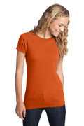 Women's Fitted The Concert Tee - Deep Orange
