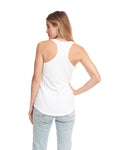Women's French Terry Racerback Tank - White