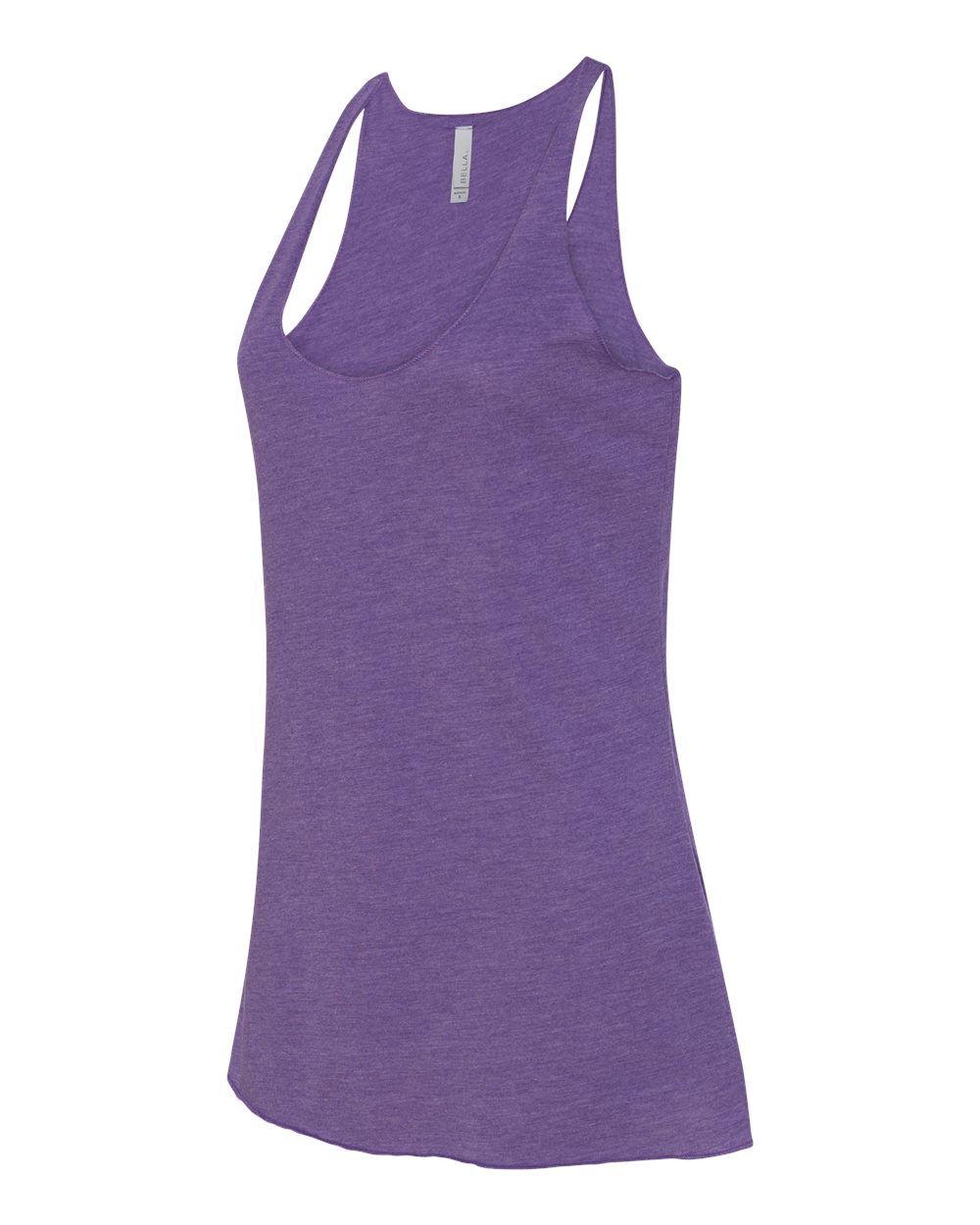 Women's Triblend Racerback Tank - Purple Triblend