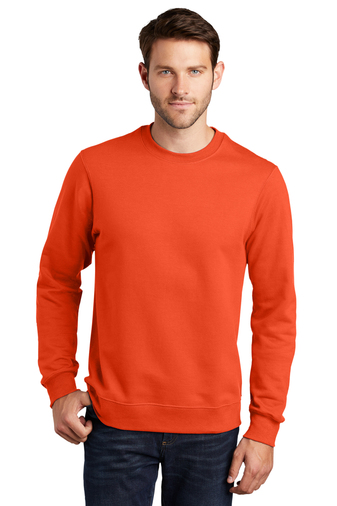 Unisex Fan Favorite Fleece Crewneck Sweatshirt - Orange