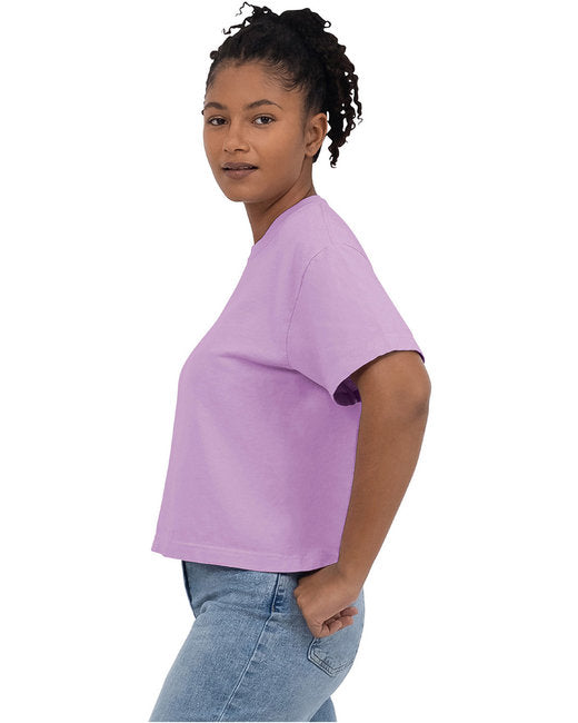 Heavyweight Women's Boxy Tee - Orchid