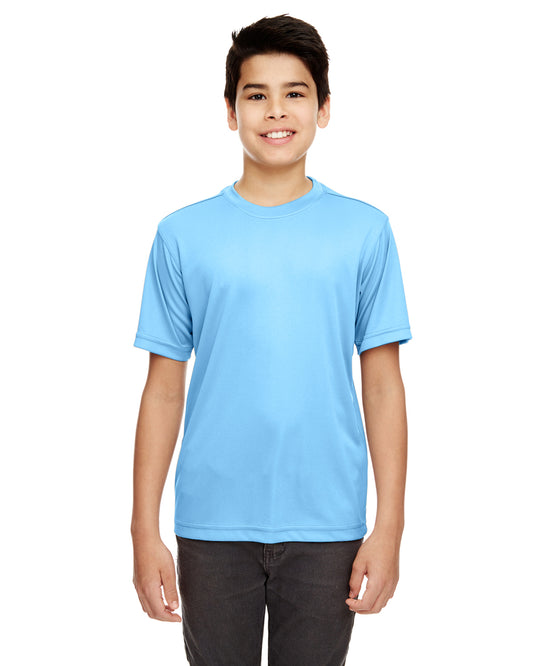 Youth Cool & Dry Basic Performance T-Shirt - Columbia Blue