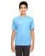 UltraClub 8620Y - Youth Cool & Dry Basic Performance T-Shirt - Columbia Blue