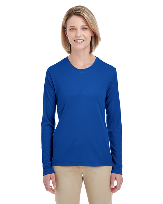 Women's Cool & Dry Performance Long-Sleeve Top - Royal