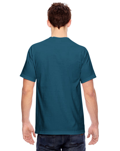 Unisex Heavyweight RS T-Shirt - Topaz Blue