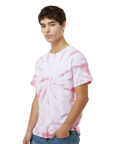 Cyclone Pinwheel Short Sleeve T-Shirt - Rose