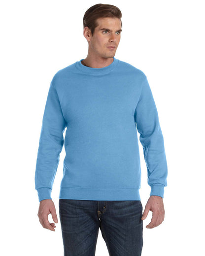 Unisex DryBlend® 50/50 Fleece Crew - Carolina Blue