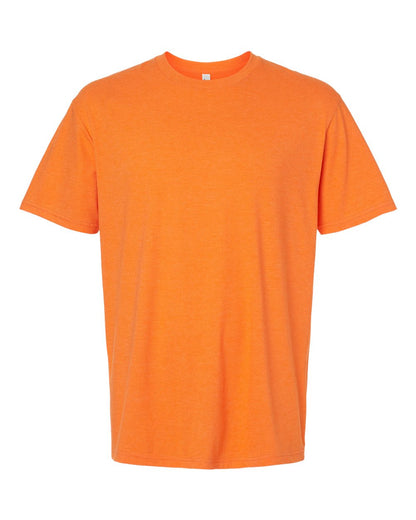 Unisex CVC T-Shirt - Heather Orange
