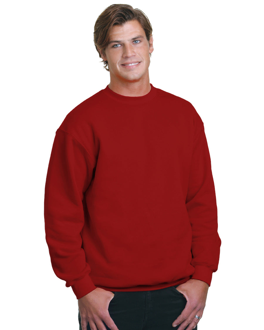 Unisex 80/20 Heavyweight Crewneck Sweatshirt - Cardinal