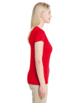 Women's Performance® Women's V-Neck Tech T-Shirt - Red