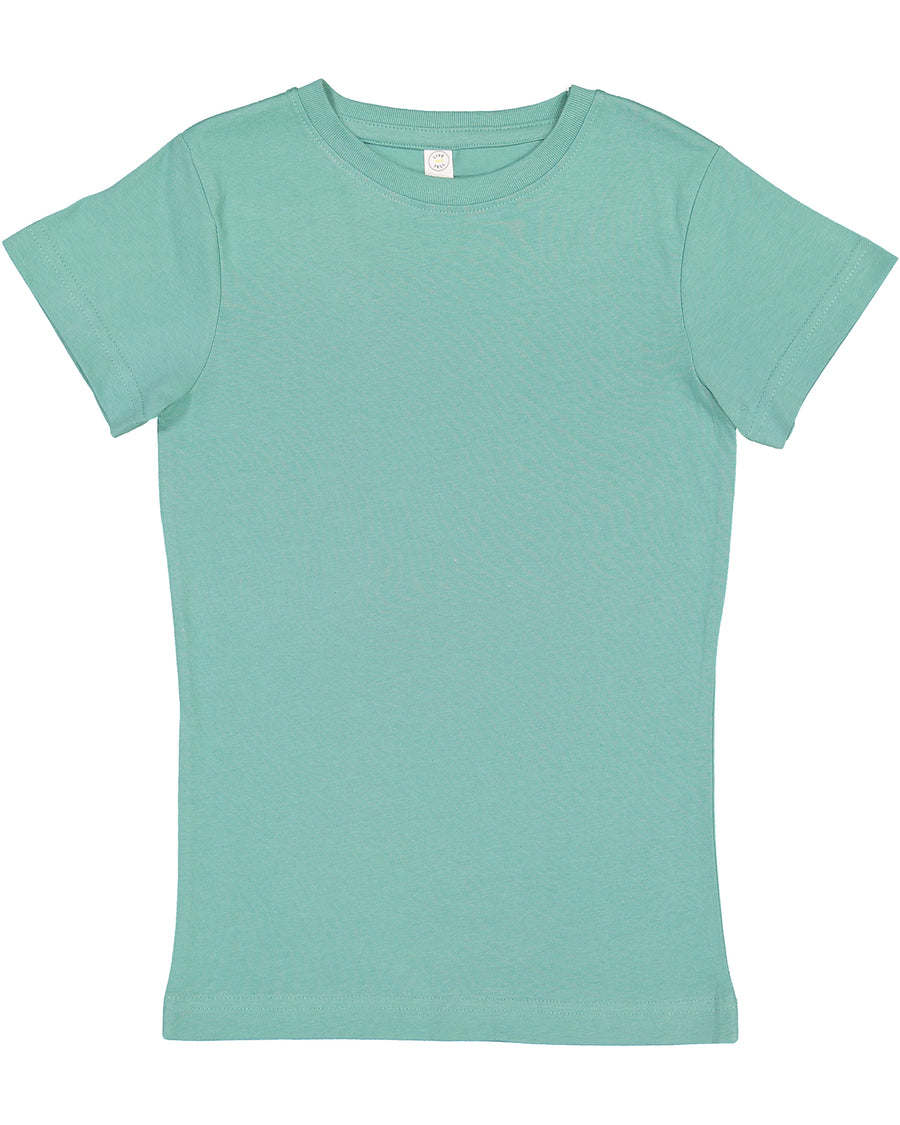Girls' Fine Jersey T-Shirt - Saltwater