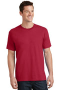 Unisex Core Cotton Tee - Red