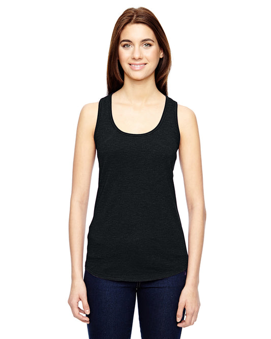 Women's Triblend Racerback Tank - Black