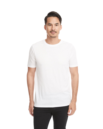 Unisex Poly/Cotton Crew - White
