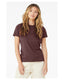 Bella + Canvas 6400CVC - Women's Heathered Relaxed Jersey Short-Sleeve T-Shirt - Heather Maroon