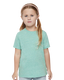 Rabbit Skins 3391RA - Toddler Harborside Melange T-Shirt - Saltwater Melange