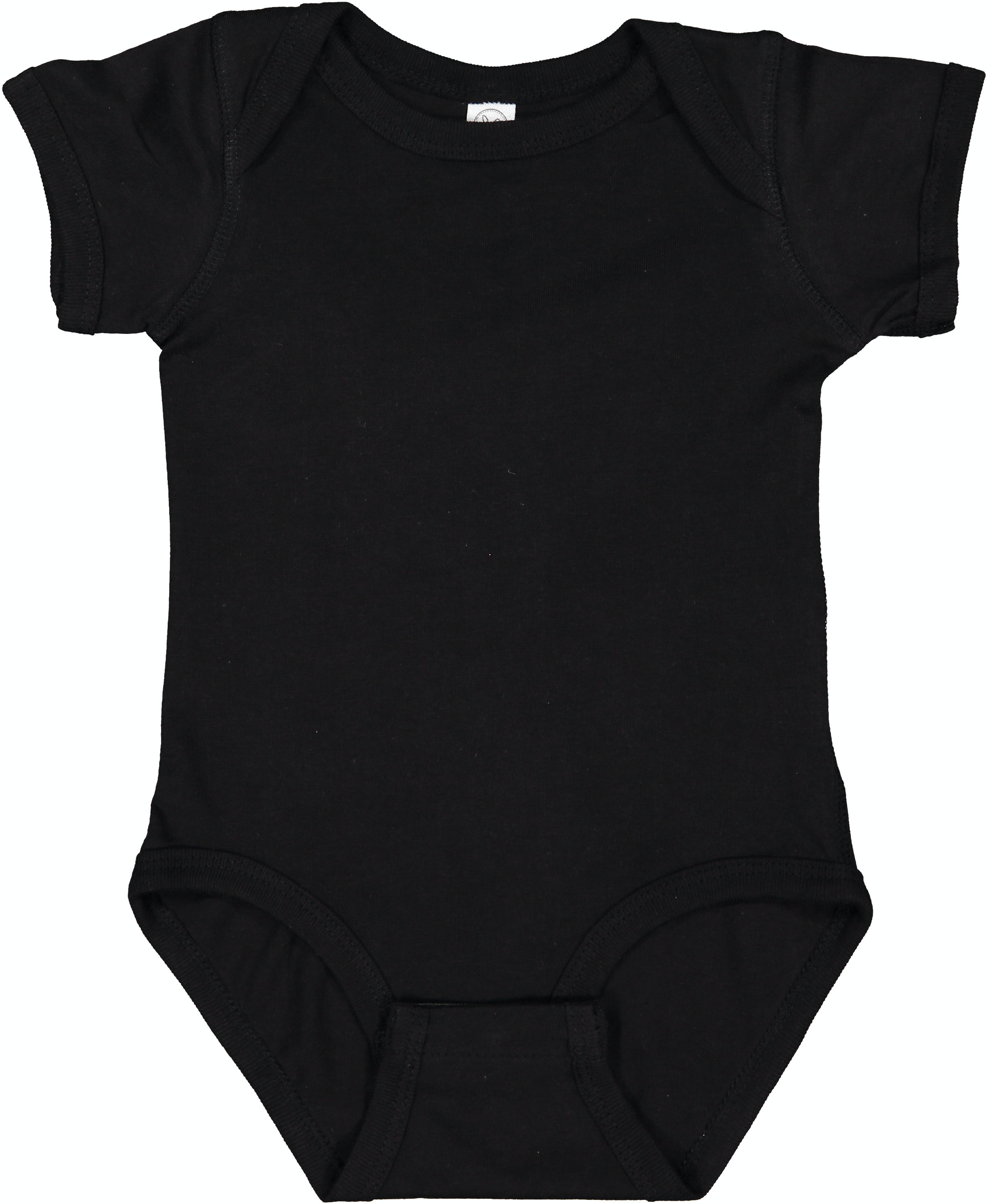 Infant Fine Jersey Bodysuit - Black