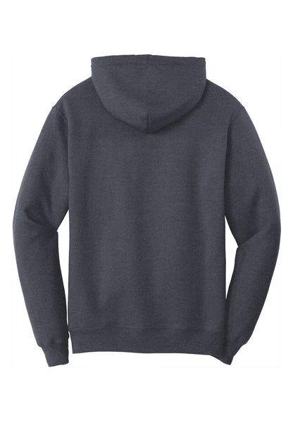 Unisex Core Fleece Pullover Hoodie - Heather Navy