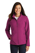 Women's Core Soft Shell Jacket - Very Berry