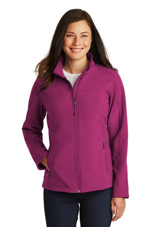 Women's Core Soft Shell Jacket - Very Berry