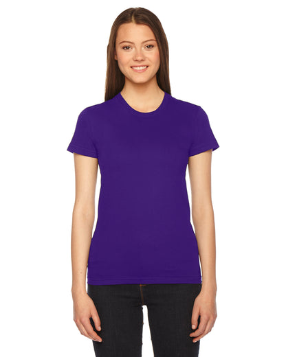 Women's Fine Jersey Short-Sleeve T-Shirt - Purple