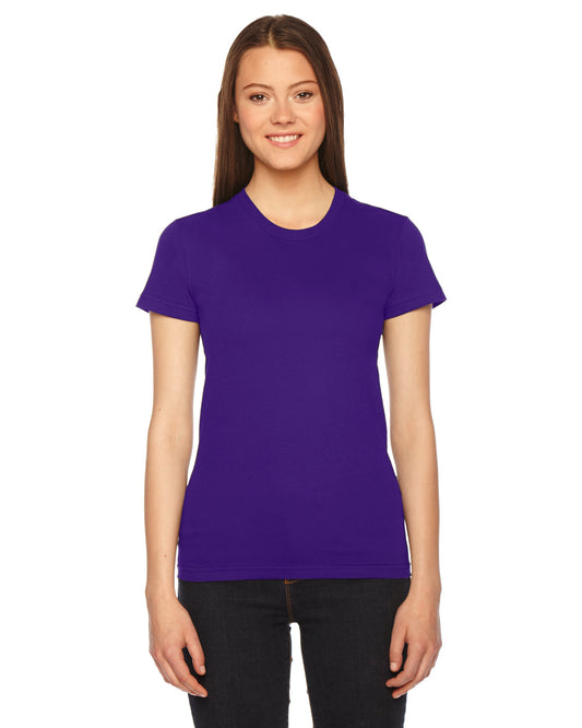 Women's Fine Jersey Short-Sleeve T-Shirt - Purple