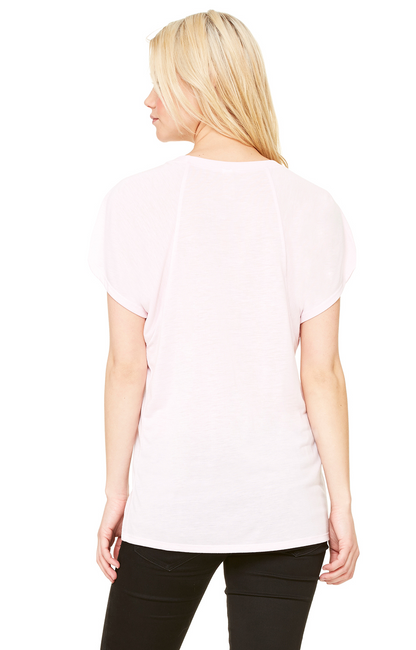 Women's Flowy Raglan T-Shirt - Soft Pink