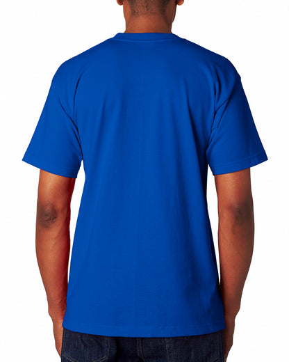 Unisex 100% Cotton Pocket T-Shirt - Royal Blue
