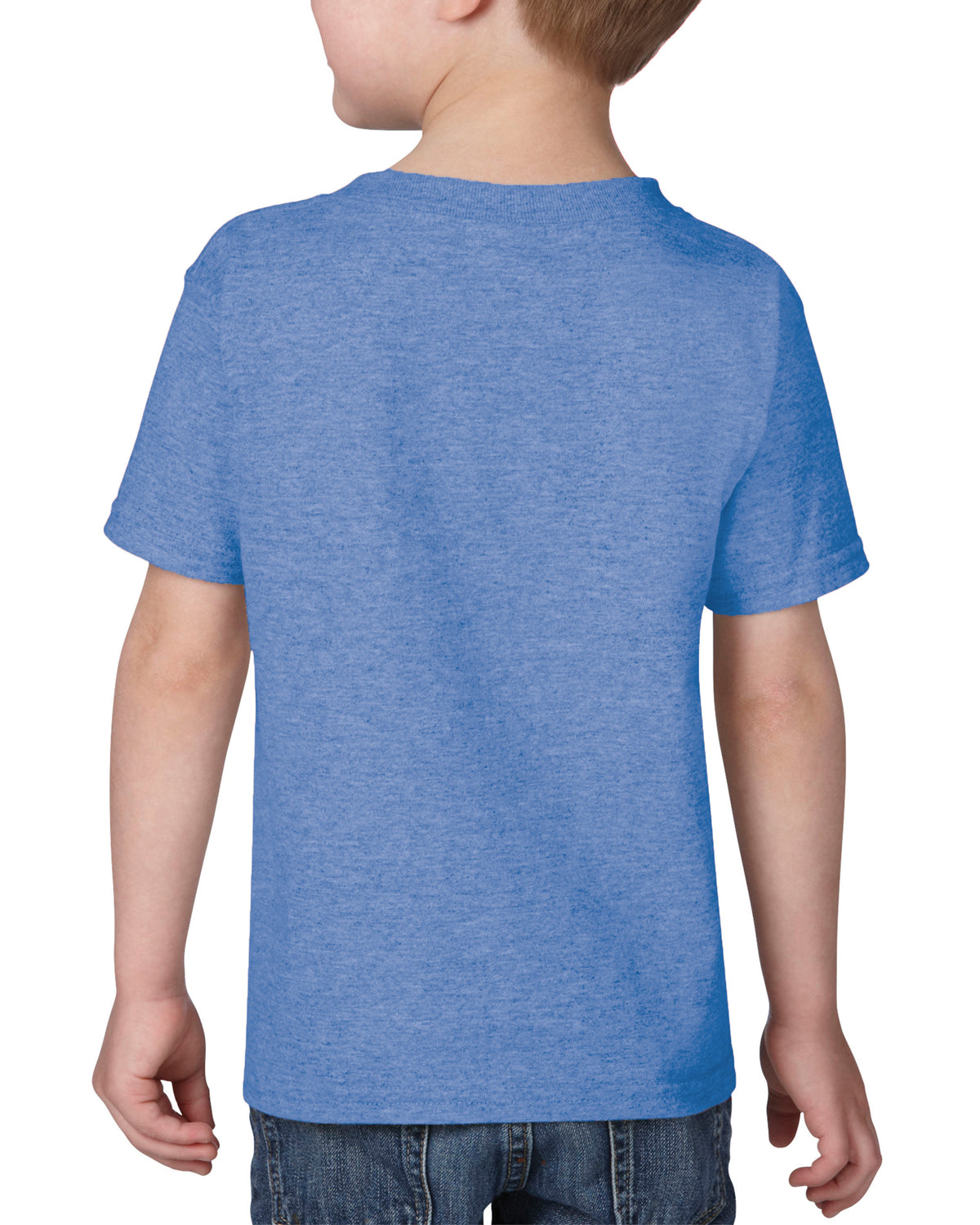 Toddler Heavy Cotton��� T-Shirt - Heather Royal