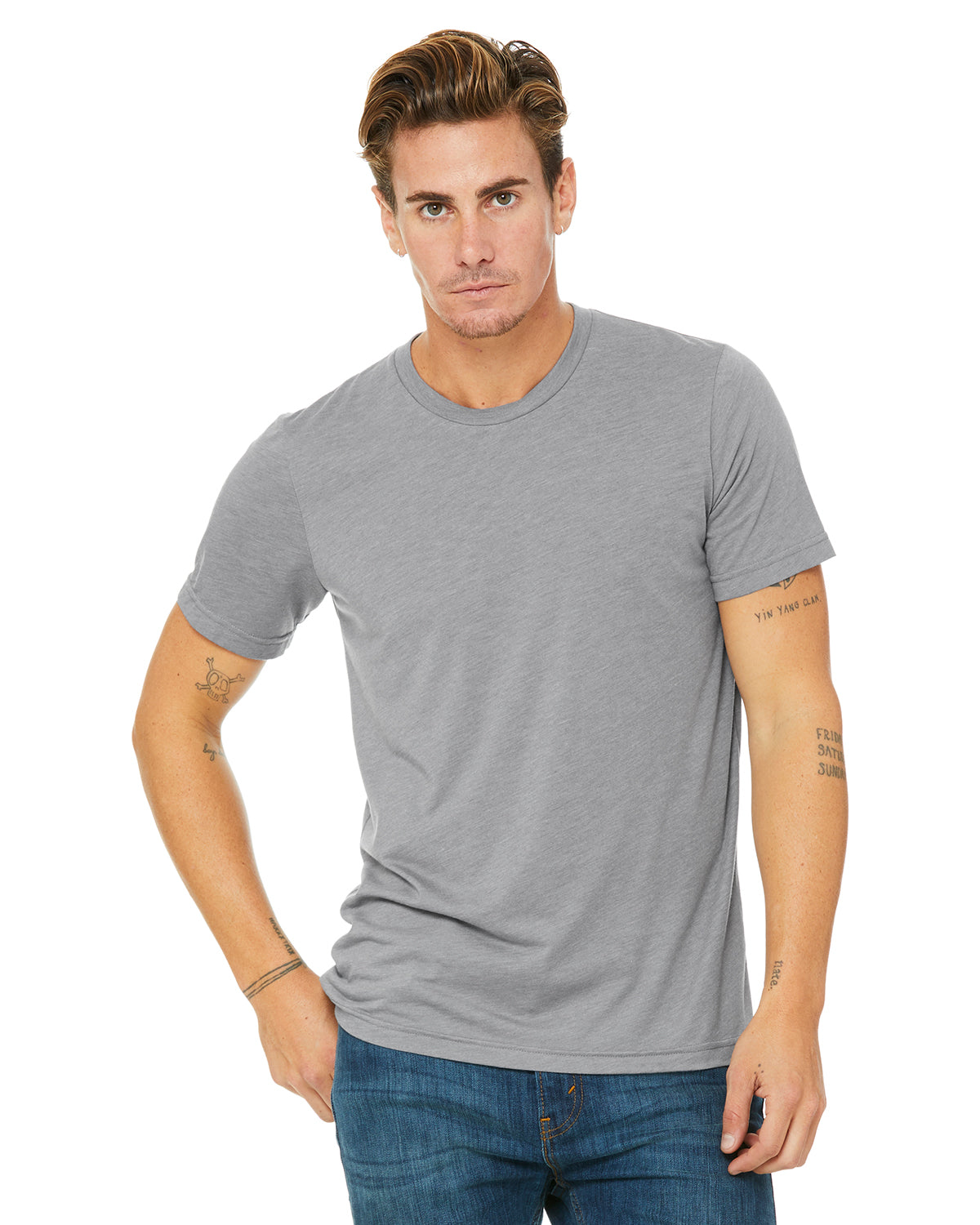 Unisex Triblend T-Shirt - Athletic Gray Triblend