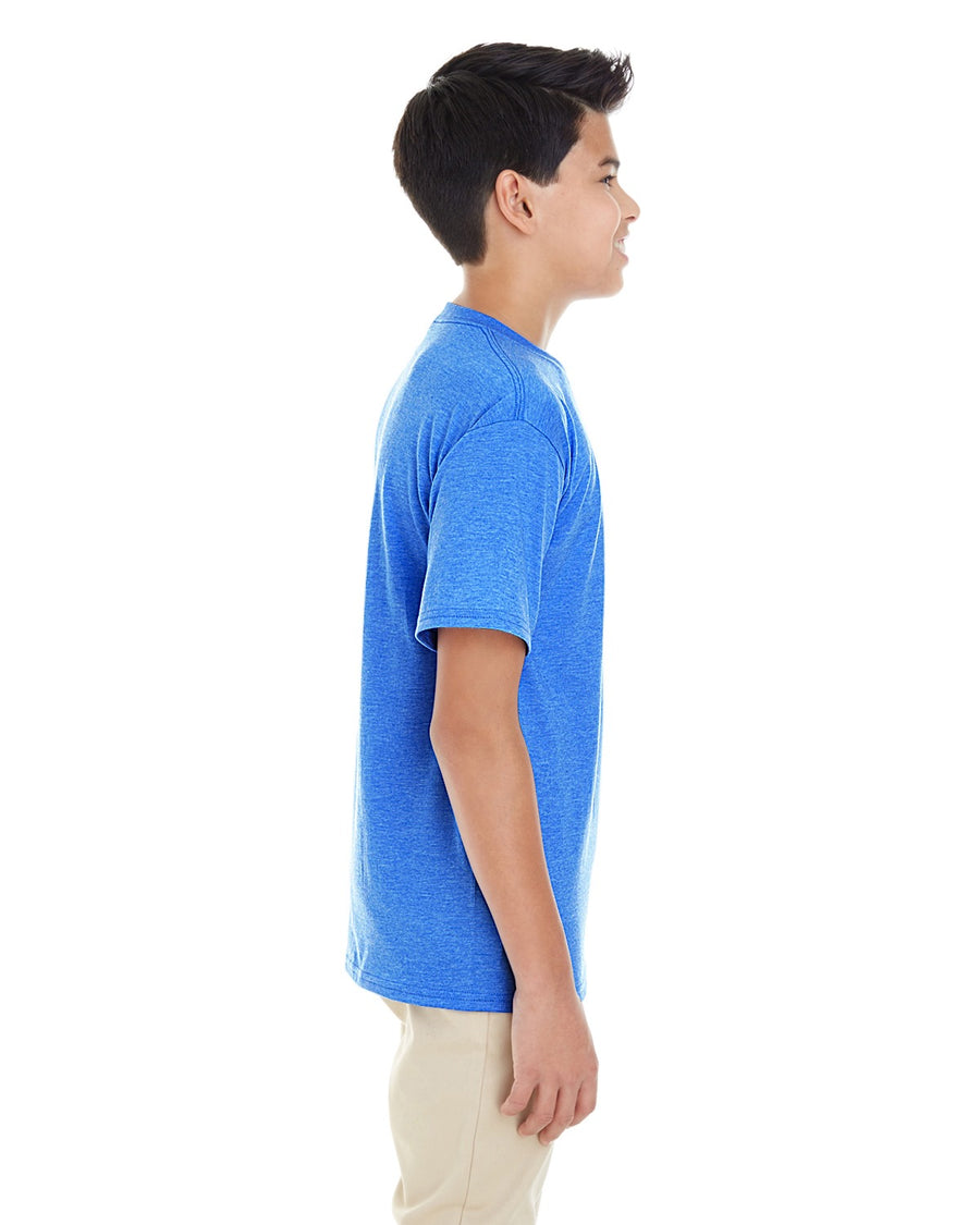 Youth Softstyle�� 4.5 oz. T-Shirt - Heather Royal