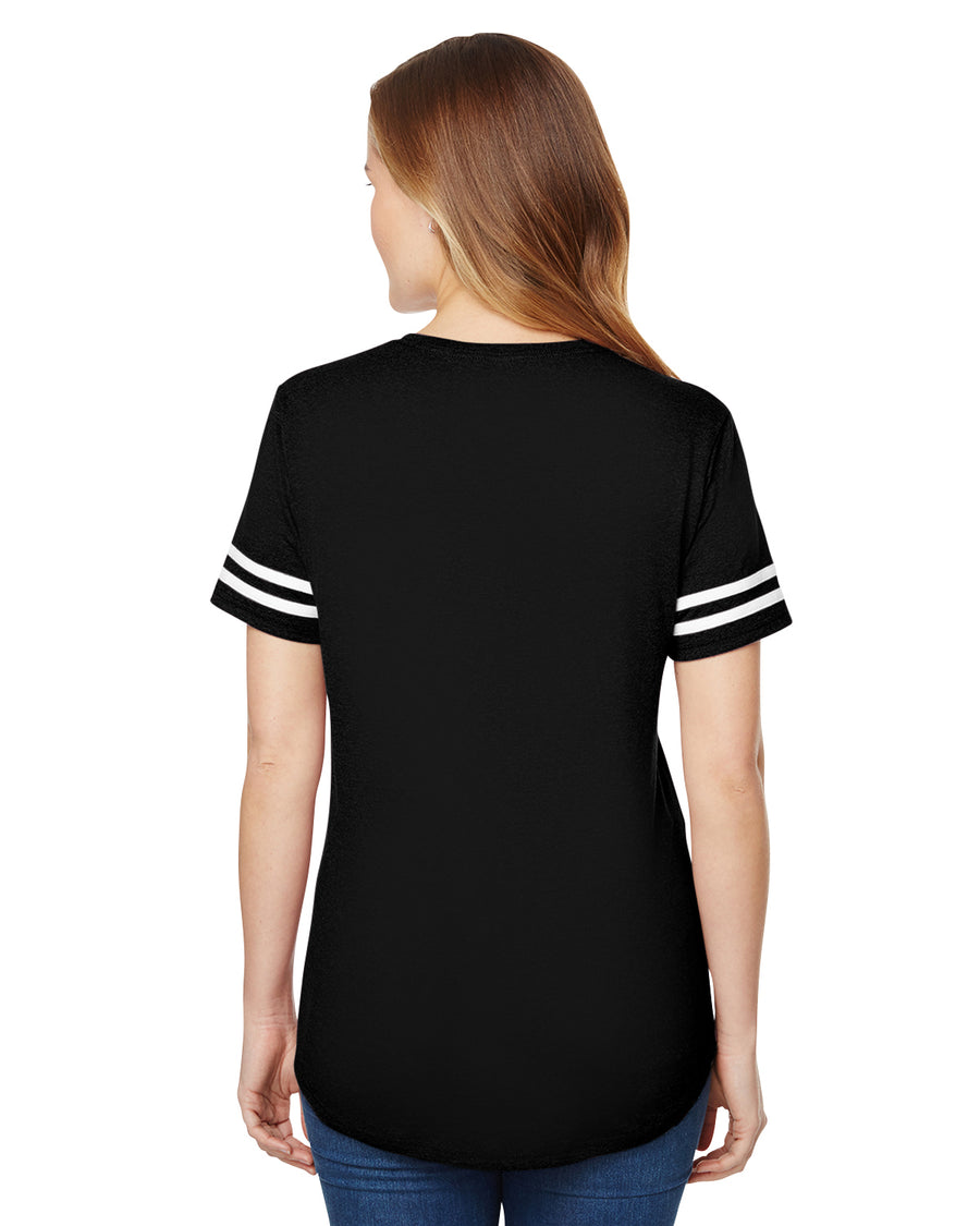 Heavy Cotton™ Women's Victory T-Shirt - Black / White