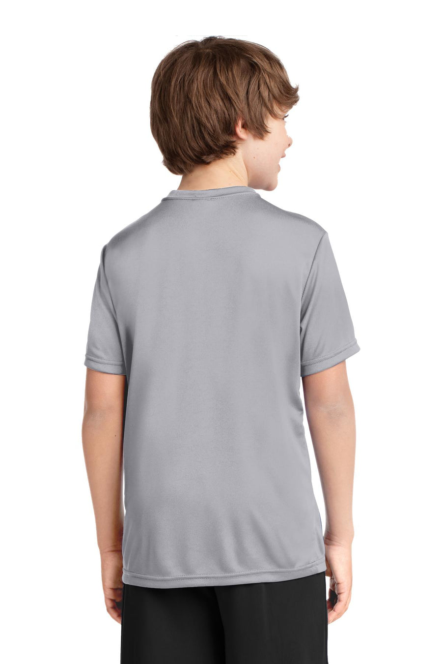 Youth Performance Tee - Silver